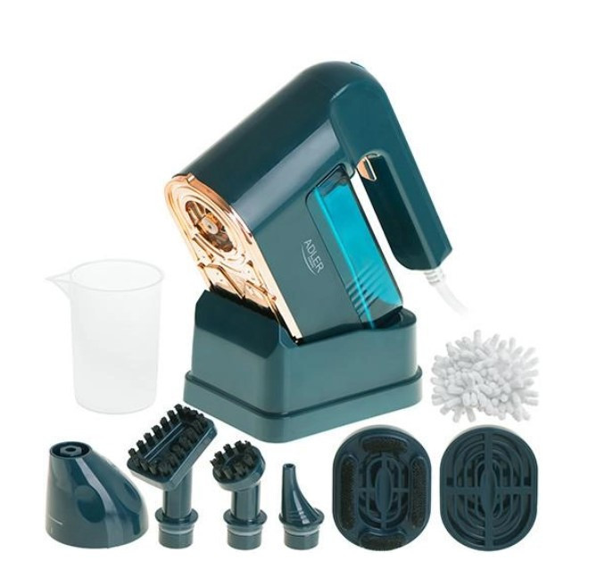 Пароочисник Adler AD 7050, зелений Вінниця - фото 1