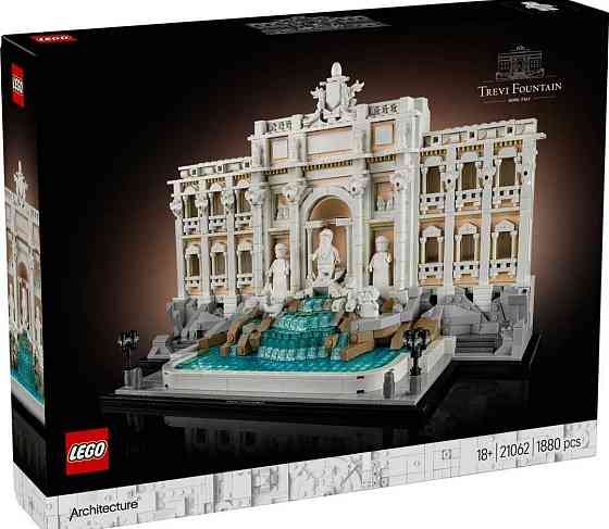 Конструктор LEGO 21062 Architecture Фонтан Треви (1880 Деталей) Киев
