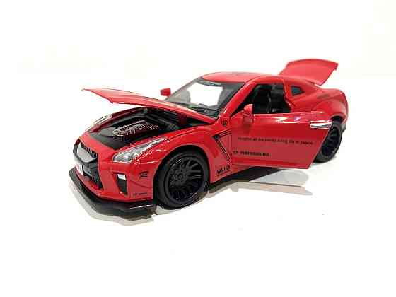 Машина TK Uniion Nissan GTR "Auto Expert- металічне світло, звук, інерційна червона (38071) Чернігів