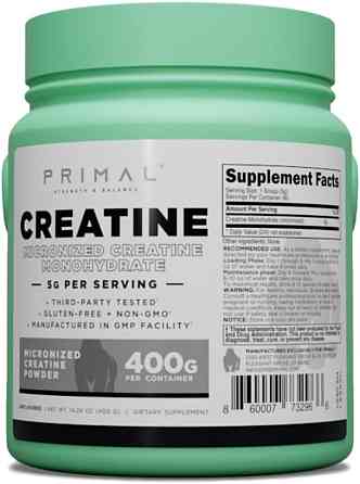 Креатин PrePrimal Creatine Powder 400 г, Unflavored Луцьк