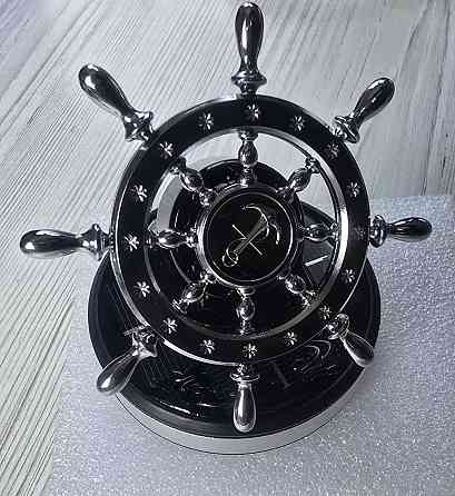 Ароматизатор автомобильный Штурвал на солнечной батарее (Серебристый) Винница