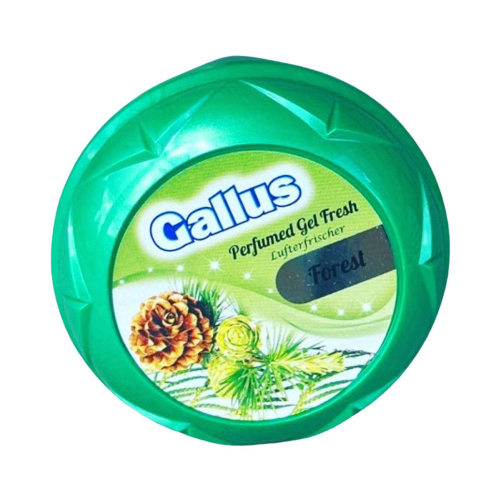 Парфумований освіжувач повітря в гелі цілодобової дії Gallus Forest 150 g. (Хвойний ліс) Виноградов - изображение 2