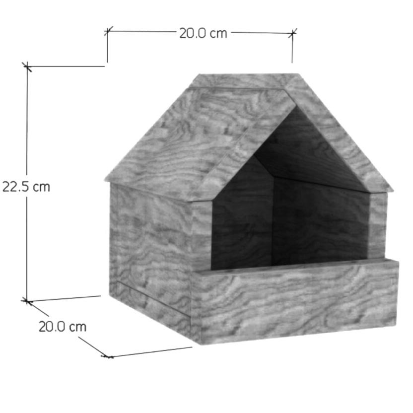 Домик для шиншиллы 