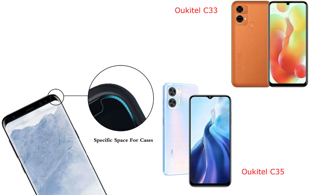 Захисне скло HyperGlass Pro для Oukitel C33, Oukitel C35 – максимальна чутливість та захист Київ - фото 3