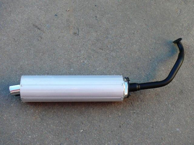 Глушник скутер 4 Т Китай 50 (+ коліно, прокладки) Мукачево - фото 1