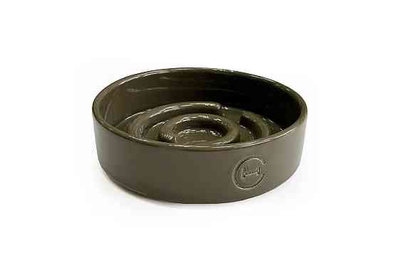 Керамічна миска для годування собак для повільного годування Harley and Cho Olive Ceramic Slow Feeder, 0,8 л Одеса