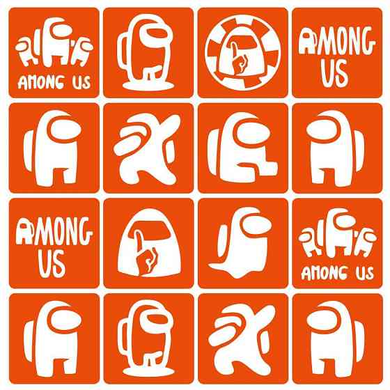 Набор трафаретов для био-тату 