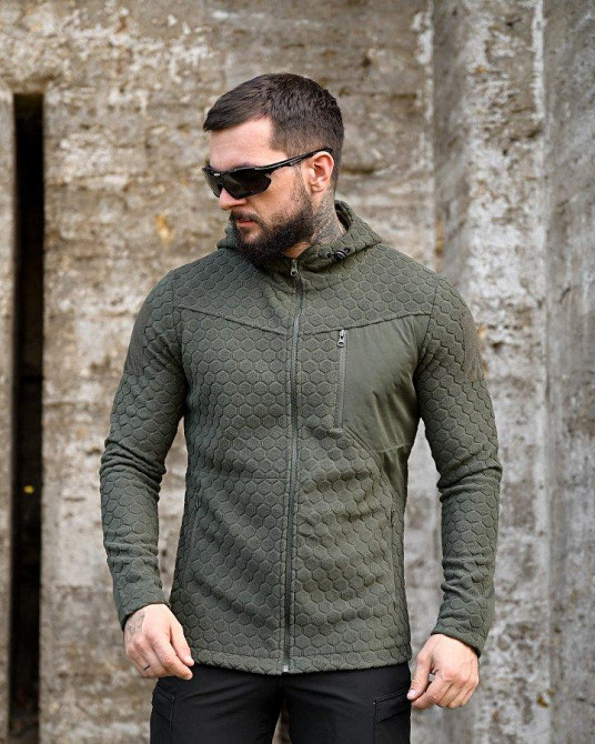 Тактична флісівка KM URBAN олива ПП7997 Одеса - фото 2