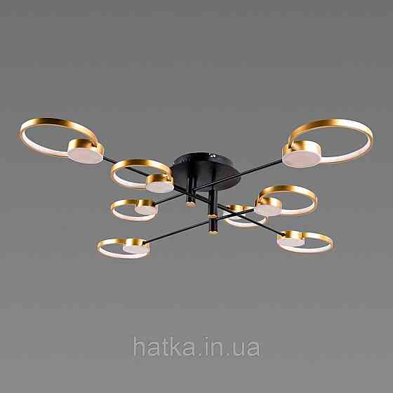 Люстра светодиодная акриловая Sirius Ш 1312/8 (80W) Киев