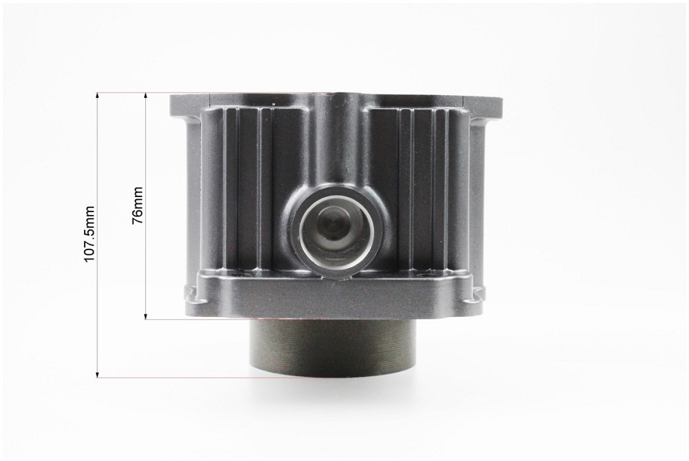 Циліндр к-кт (ЦПГ) CG200-OHV 200cc Ø63,5мм, висота 76/107мм, палець 15мм, водяне охолодження Китай Київ - фото 4