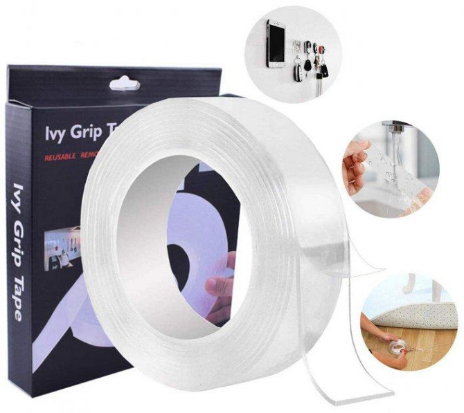 Сверхсильная клейкая лента Ivy Grip Tape (длина 1 м. ширина 3 см.) Полтава - изображение 1
