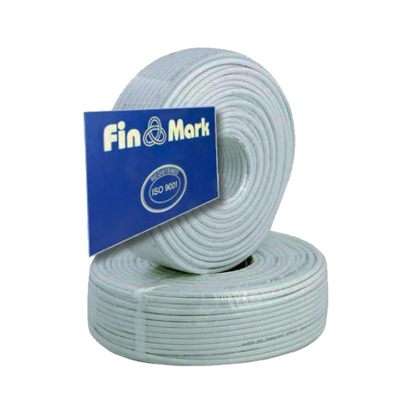 TV кабель 75 Ом FinMark 690 white (100 м) Вінниця - фото 1