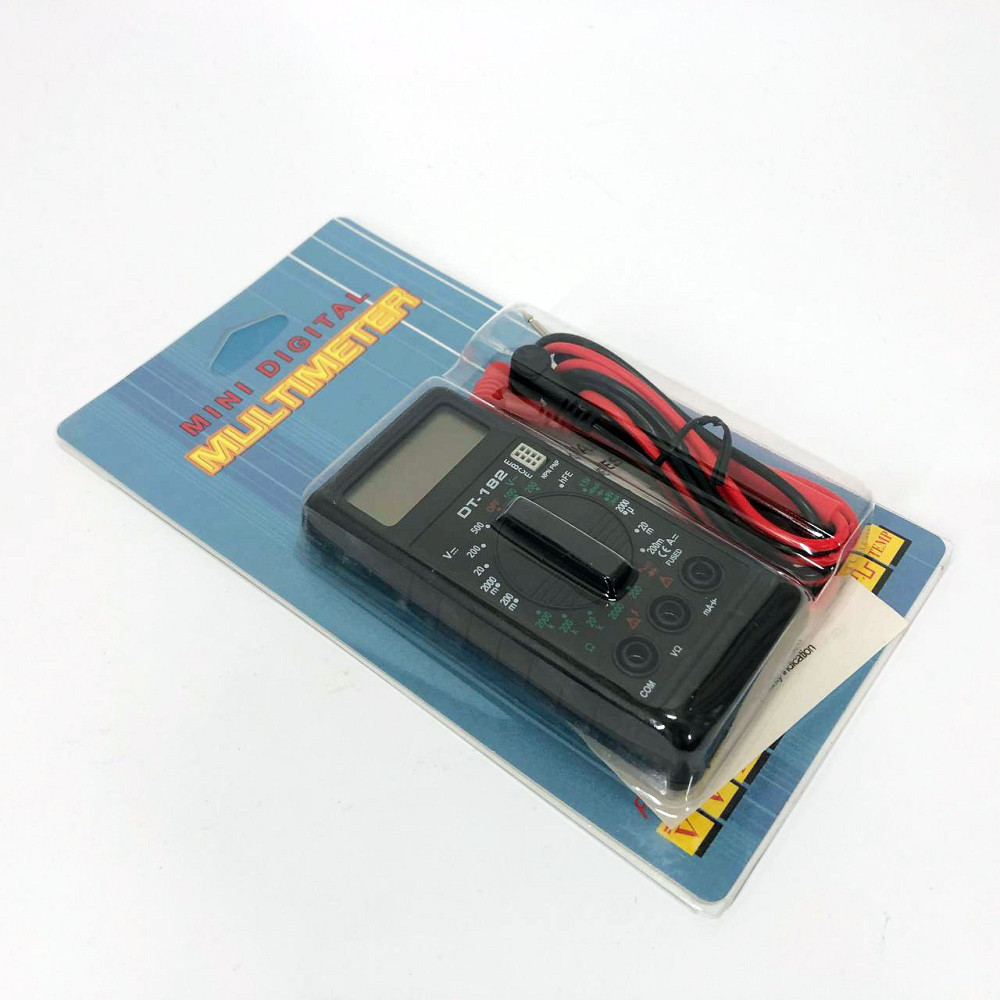 Електронний тестер мультиметр DT-182, Якісний мультиметр Відмінний Мультиметри портативні DU-62 Івано-Франківськ - фото 10