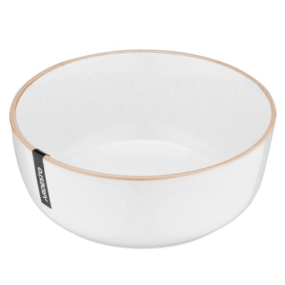 Салатник Ardesto Apulia 720мл, 16.2см, кераміка, білий (AR2916AW) Вінниця - фото 4