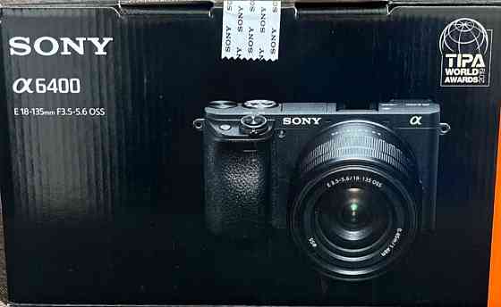 Фотоапарат Sony Alpha A6400 kit (18-135mm) Black (ILCE6400MB.CEC) Київ