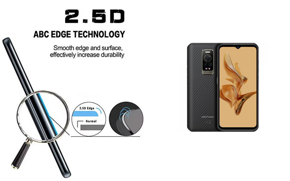 Захисне скло ArmorGlass для Ulefone Power Armor 17, Power Armor 17 Pro – стійке до подряпин та ударів Київ - фото 2