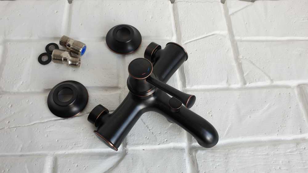 Змішувач для ванни Imprese Podzima Zrala ZMK02170804, чорний Київ - фото 7