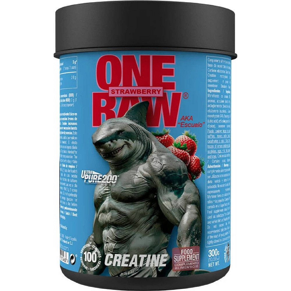 One Raw Creatine 300 g (Strawberry) Луцьк - фото 1