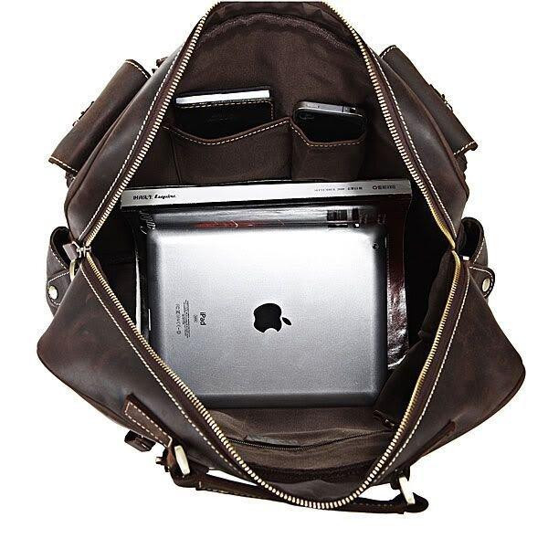 Сумка мужская Коричневая (Vintage) Киев - изображение 14