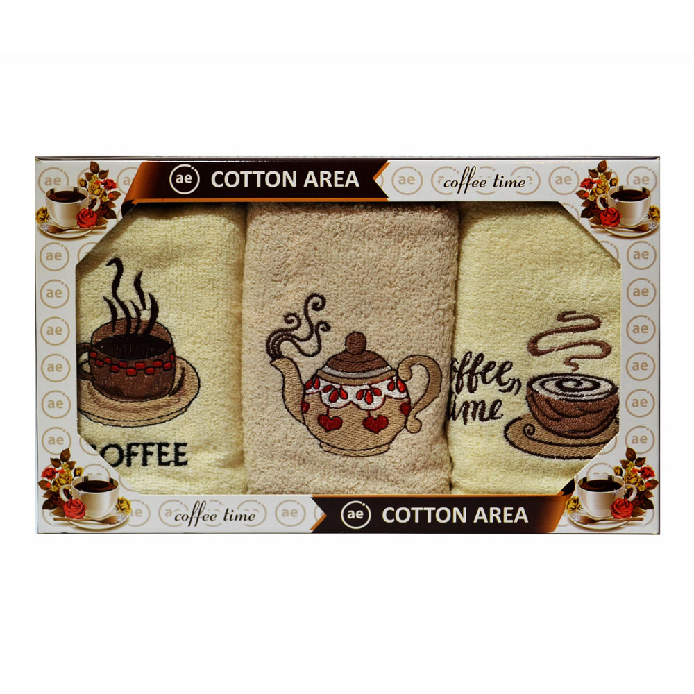 Набор из трёх кухонных полтенец. 30х45 см 100% Хлопок, Турция. Одесса - изображение 1