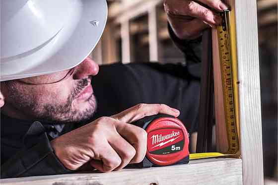 Рулетка 5м, ширина 25мм Milwaukee SLIM 48227706 Коломыя
