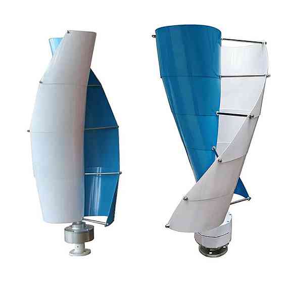 Вертикальный ветрогенератор 1кВт/48Вт 1,8×0,65м 45кг Киев