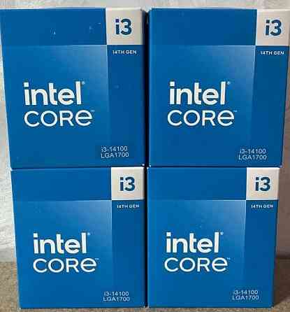 Процессор: Intel Core i3-14100.Новый ! Киев