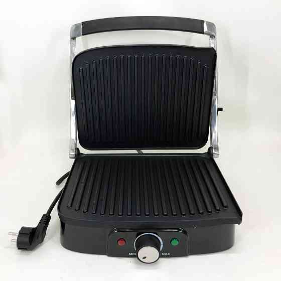 Гриль електричний для кафе, Кухонний гриль для м'яса електричний багатофункціональний контактний KW-21 Івано-Франківськ