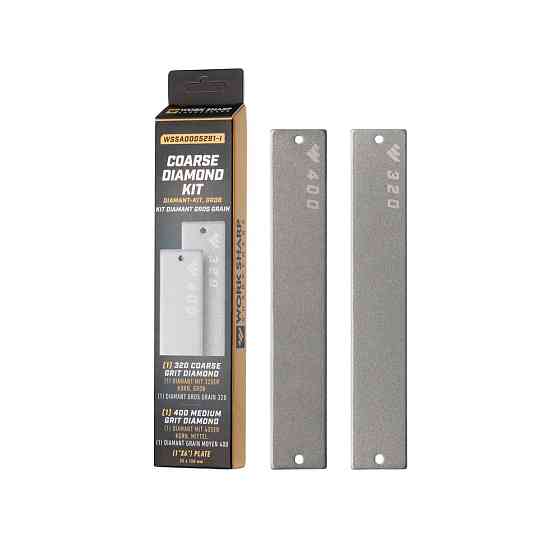 Work Sharp набір змінних пластин Coarse Diamond (320/400) для точилки WSBCHPAJ-PRO, 2 шт Київ