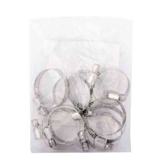 Хомут нержавеющая сталь, 8 мм, Ø - 18-32 мм INTERTOOL TC-1018 Киев