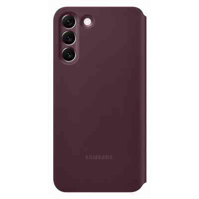 Чехол для мобильного телефона Samsung Smart Clear View Cover Galaxy S22 Plus Burgundy (EF-ZS906CEEGRU) Винница