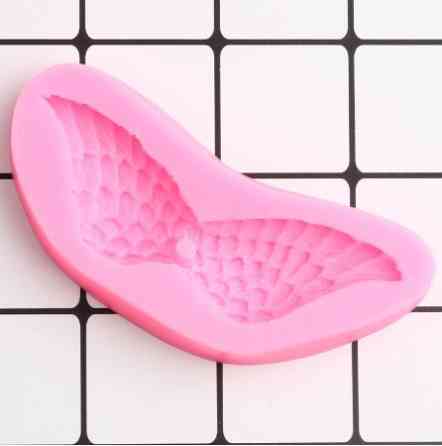 Молд силиконовый Крылья Ангела 115 на 45 мм розовый Киев