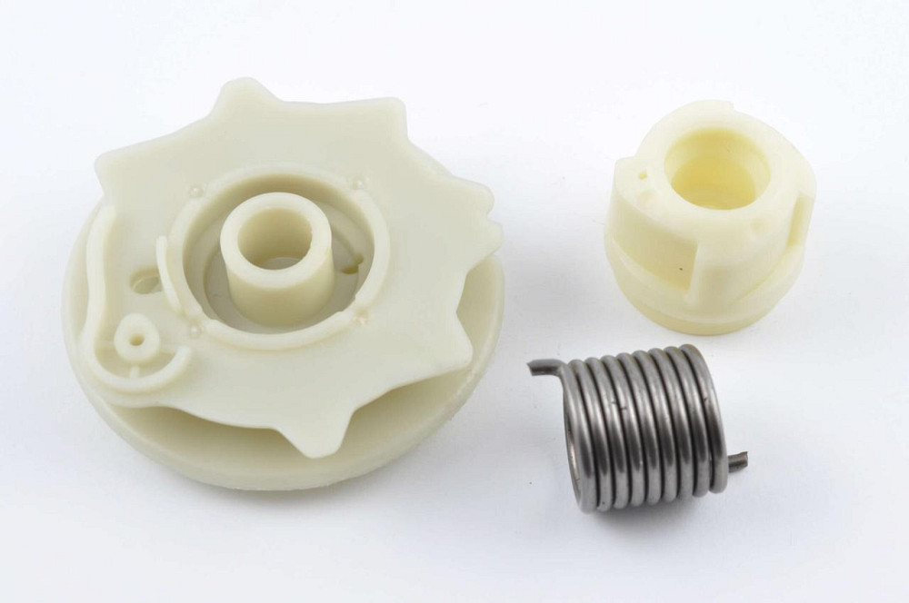 Храповик бензопила (в зборі) для Hus 137/142 (шків, частина, пружина) Мукачево - фото 1