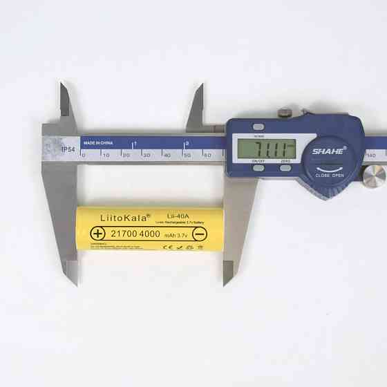 Акумулятор LiitoKala 21700 Lii-40A 3.7В 4000мА·год Li-ion Киев