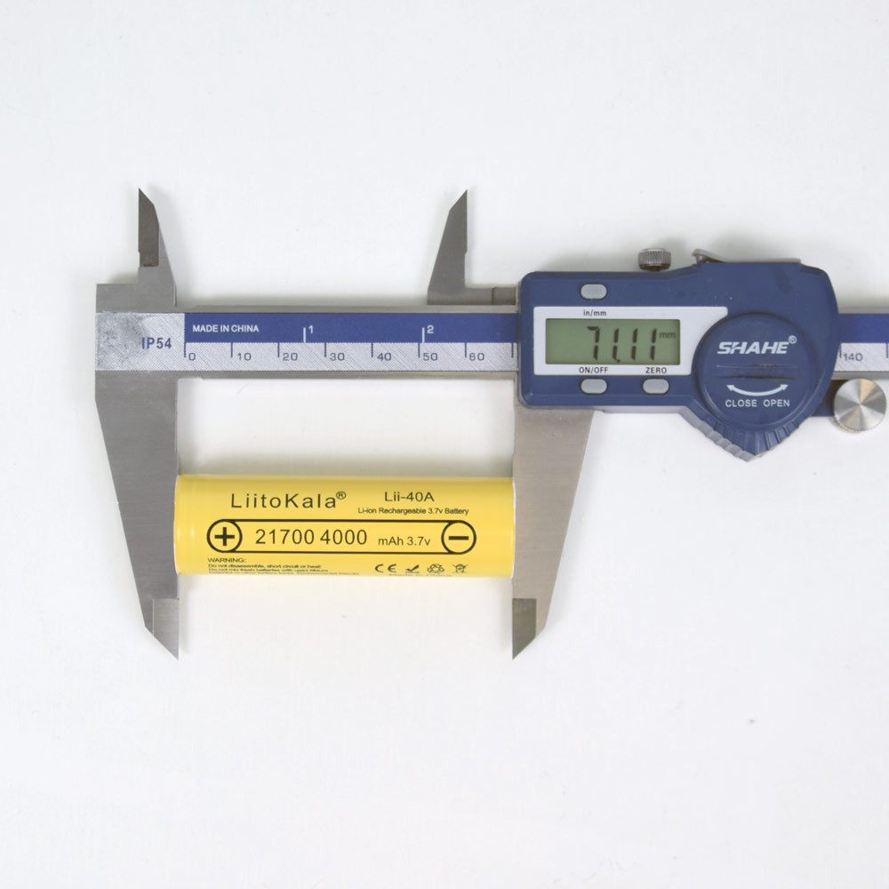 Акумулятор LiitoKala 21700 Lii-40A 3.7В 4000мА·год Li-ion Киев - изображение 4