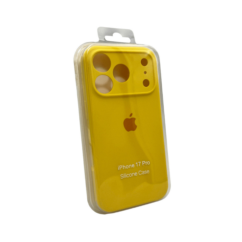 Чохол для смартфона Silicone Full Case AA Camera Protect for Apple iPhone 17 Pro 33,Canary Yellow Киев - изображение 2