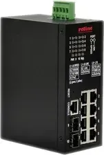 Комутатор Roline Switch 21.13.1137, 10 / 100 1000 Mbit/S, Funkcja Poe (21131137) Київ - фото 1