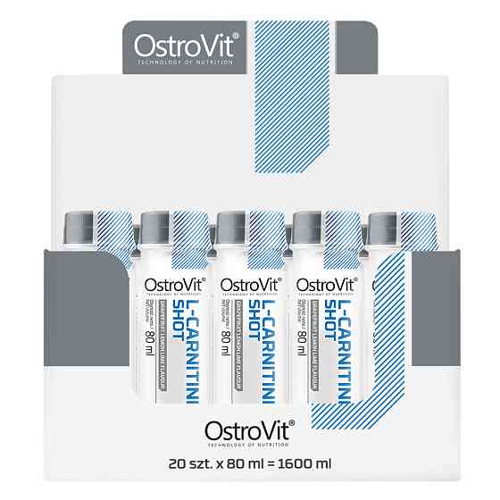 L-карнітин Ostrovit L-Carnitine Shot 20*80 ml Луцьк