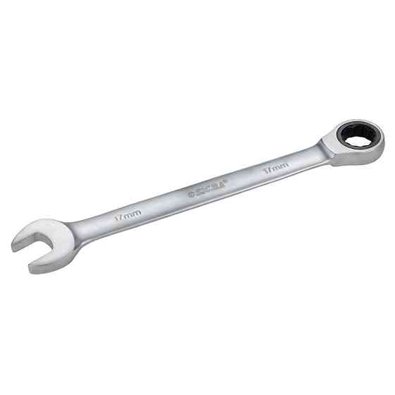 Ключ ріжково-накидний тріскачковий 17 мм CrV SIGMA (6022171) Київ