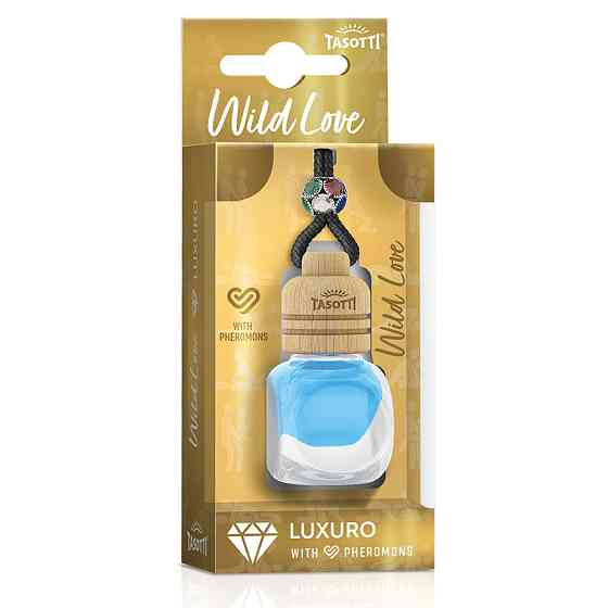 Ароматизатор для авто з феромонами пробка "Wild Love" Luxuro (Розкіш) 7мл Tasotti Київ