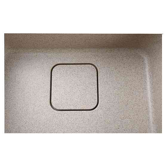 Гранітна мийка Globus Lux BARBORA мигдаль 510х510мм-А0008 Київ