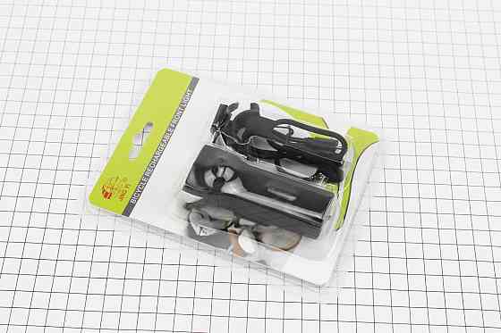 Ліхтар передній 1 діод 110 lumen, Li-ion 3.7V 1300mAh зарядка від USB, вологозахисний, чорний JY-7057 Бершадь