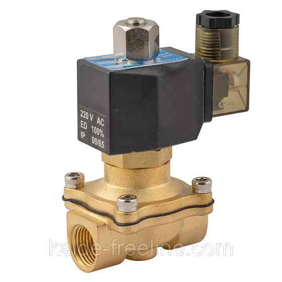 Электромагнитный клапан 1" (NO) нормально-ВІДКРИТ. 2W250-25K AC 220V Харків