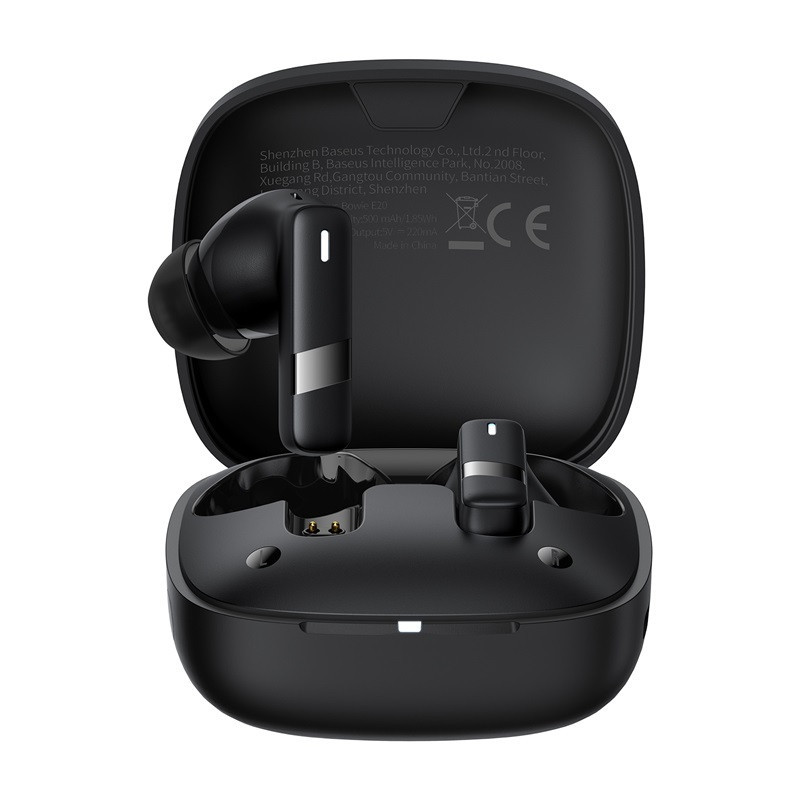 Бездротові навушники Baseus Bowie E20 True Wireless Earphones Cluster Black Киев - изображение 3