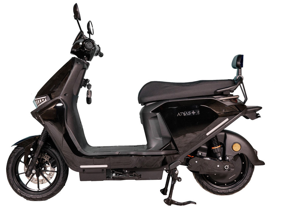 Електроскутер ATLAS Shark 2 2000W Black Київ - фото 2