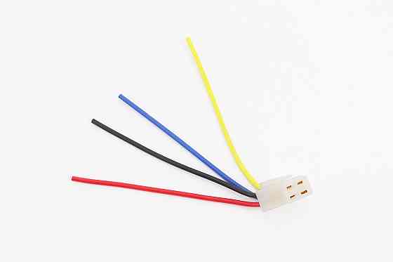 Роз'єм 4 контакту "мама" + 4 дроти (для реле-регуляторів) Київ