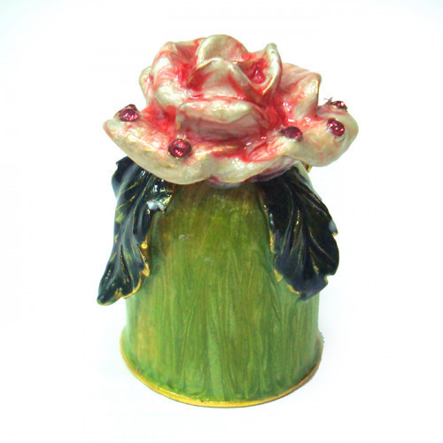 Колекційний наперсток під Фаберже Роза Київ - фото 1