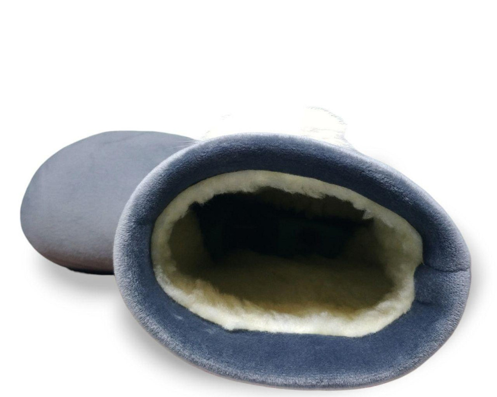 Женские домашние тапочки сапожки теплые на овчине PaGo комнатные сапожки угги Одесса - изображение 5