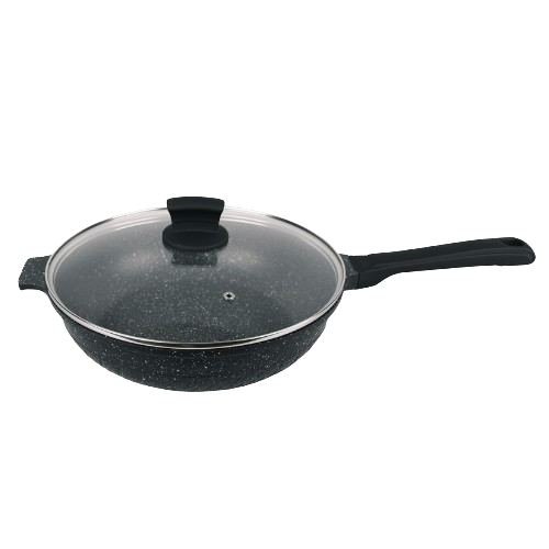 Сковорідка-сотейник 28см індукційне дно а/п Granite MR-1226-28 Maestro Житомир - фото 1