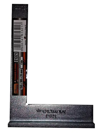 Слюсарний кутник з підставою метал 5 мм 150х100х20 Richmann C1321 Коломыя